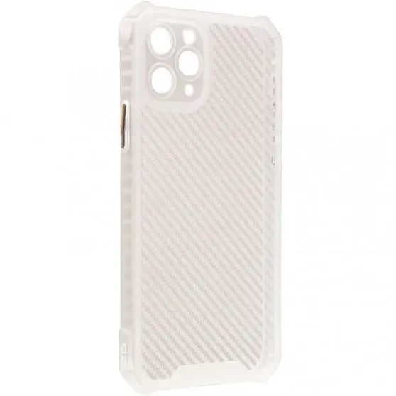 Чехол TPU Ease Carbon color series для Apple iPhone 11 Pro Max (6.5") Матовый / Прозрачный