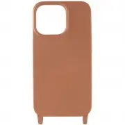 Чохол TPU two straps California для Apple iPhone 13 Pro (6.1"") Коричневий