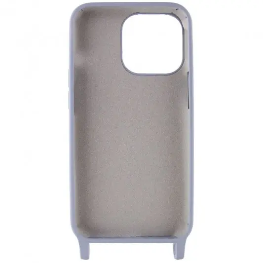 Чехол TPU two straps California для Apple iPhone 12 Pro / 12 (6.1") Серый / Stone - изображение 3