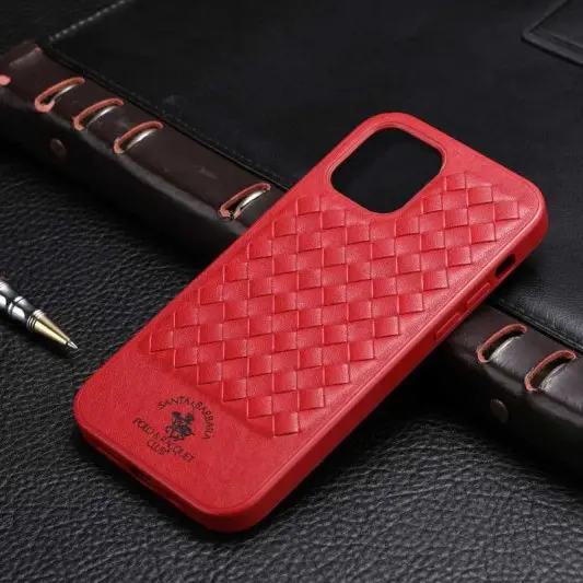 Кожаный чехол Polo Santa Barbara для Apple iPhone 12 Pro Max (6.7") Red - изображение 1