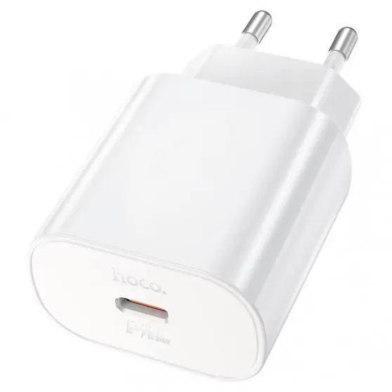 СЗУ Hoco N22 Jetta PD25W (1USB-C) Белый