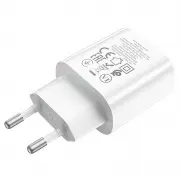 Блок быстрой зарядки для Apple iPhone Hoco N22 Jetta PD25W Белый