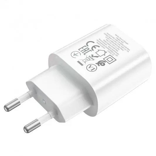 СЗУ Hoco N22 Jetta PD25W (1USB-C) Белый - изображение 1