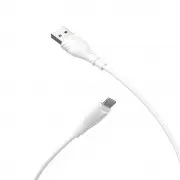 Кабель зарядки и синхронизации Borofone BX18 Optimal USB to Lightning (3m) Белый