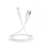 Кабель зарядки и синхронизации Borofone BX18 Optimal USB to Lightning (3m) Белый