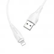 Кабель зарядки и синхронизации Borofone BX18 Optimal USB to Lightning (3m) Белый