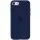 Чохол Silicone Case Full Protective (AA) для Apple iPhone SE (2020) Темно-синій / Midnight blue
