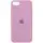 Чохол Silicone Case Full Protective (AA) для Apple iPhone SE (2020) Ліловий / Lilac Pride