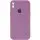 Чехол Silicone Case Square Full Camera Protective (AA) для Apple iPhone XS Max (6.5") Лиловый / Lilac Pride