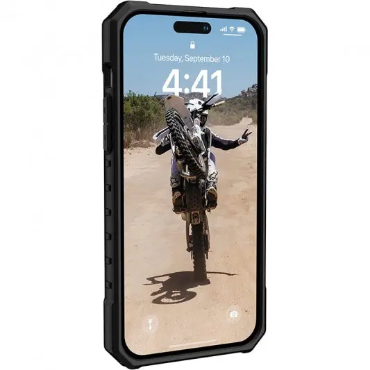 Ударостійкий чохол UAG Pathfinder with MagSafe Camo для Apple iPhone 13 Pro Max (6.7") Сірий - зображення 2 