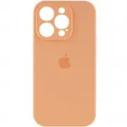 Чохол Silicone Case Full Camera Protective (AA) для Apple iPhone 13 Pro (6.1") Помаранчевий / Cantaloupe