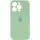 Чехол Silicone Case Full Camera Protective (AA) для Apple iPhone 13 Pro Max (6.7") Зеленый / Pistachio