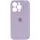 Чехол Silicone Case Full Camera Protective (AA) для Apple iPhone 13 Pro Max (6.7") Сиреневый / Lilac