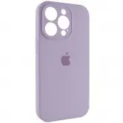 Чохол Silicone Case Full Camera Protective (AA) для Apple iPhone 14 Pro Max (6.7"), Бузковий / Lilac