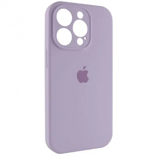 Чохол Silicone Case Full Camera Protective (AA) для Apple iPhone 14 Pro Max (6.7") Бузковий / Lilac - зображення 1 