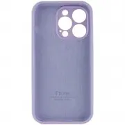 Чохол Silicone Case Full Camera Protective (AA) для Apple iPhone 14 Pro Max (6.7"), Бузковий / Lilac