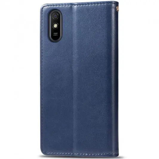 Шкіряний чохол-книжка GETMAN Gallant (PU) для Xiaomi Redmi 9A Синій - зображення 5 