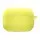 Силіконовий футляр з мікрофіброю для навушників Airpods Pro 2 / Pro Жовтий / Bright Yellow