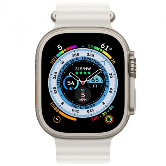 Ремешок Ocean Band для Apple Watch 42(ser.1-3)/44/45/46/49mm Белый / White - изображение 1