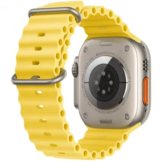 Ремешок Ocean Band для Apple Watch 42(ser.1-3)/44/45/46/49mm Желтый / Yellow - изображение 1