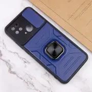 Удароміцний чохол Camshield Flash Ring для Xiaomi Redmi 10C, Синій