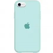 Чехол Silicone Case Full Protective (AA) для Apple iPhone SE (2020) Бирюзовый / Turquoise