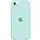 Чохол Silicone Case Full Protective (AA) для Apple iPhone SE (2020) Бірюзовий / Turquoise