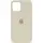 Чехол Silicone Case Full Protective (AA) для Apple iPhone 12 Pro Max (6.7") Бежевый / Antique White