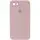 Чохол Silicone Case Square Full Camera Protective (AA) для Apple iPhone 7 / 8 / SE (2020) (4.7") Рожевий / Pink Sand