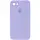 Чохол Silicone Case Square Full Camera Protective (AA) для Apple iPhone 7 / 8 / SE (2020) (4.7") Бузковий / Dasheen