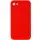 Чохол Silicone Case Square Full Camera Protective (AA) для Apple iPhone 7 / 8 / SE (2020) (4.7") Червоний / Red