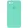 Чохол Silicone Case Square Full Camera Protective (AA) для Apple iPhone 7 / 8 / SE (2020) (4.7") Бірюзовий / Turquoise
