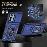 Ударопрочный чехол Camshield Army Ring для Samsung Galaxy M23 5G/M13 4G, Синий/Navy