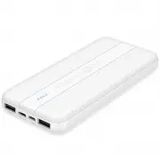 Портативное зарядное устройство Power Bank Reinston EPB026 10000 mAh, Белый