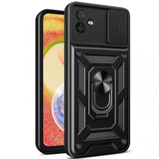 Ударостійкий чохол Camshield Serge Ring для Samsung Galaxy A04e Чорний