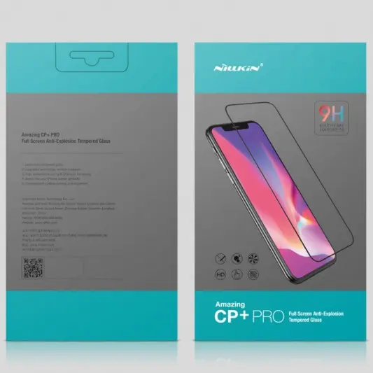 Захисне скло Nillkin (CP+PRO) для Xiaomi K30/Poco X3 NFC/X3 Pro/Mi 10T/Mi 10T Pro/Mi 10T Lite Чорний - зображення 3 