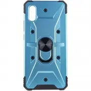 Ударопрочный чехол Pathfinder Ring для Xiaomi Redmi 9A, Голубой / Light Blue