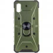Ударопрочный чехол Pathfinder Ring для Xiaomi Redmi 9A Зеленый / Army Green