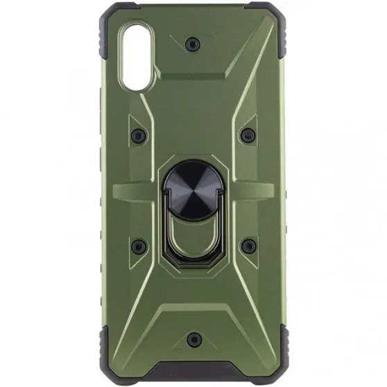 Ударостійкий чохол Pathfinder Ring для Xiaomi Redmi 9A Зелений / Army Green