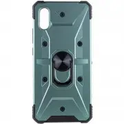 Ударопрочный чехол Pathfinder Ring для Xiaomi Redmi 9A Зеленый / Green