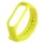Силиконовый ремешок для Xiaomi Mi Band 3/4 Желтый / Flash