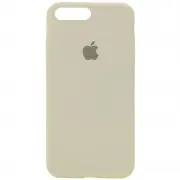 Чохол Silicone Case Full Protective (AA) для Apple iPhone 7 plus / 8 plus (5.5") Бежевий / Antique White