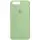 Чохол Silicone Case Full Protective (AA) для Apple iPhone 7 plus / 8 plus (5.5") Зелений / Pistachio