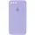 Чохол Silicone Case Square Full Camera Protective (AA) для Apple iPhone 7 plus / 8 plus (5.5") Бузковий / Dasheen