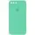 Чохол Silicone Case Square Full Camera Protective (AA) для Apple iPhone 7 plus / 8 plus (5.5") Зелений / Spearmint