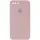 Чохол Silicone Case Square Full Camera Protective (AA) для Apple iPhone 7 plus / 8 plus (5.5") Рожевий / Pink Sand