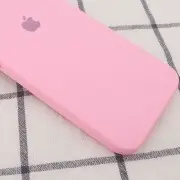 Чехол для iPhone 7 plus / 8 plus (5.5") - Silicone Case Square Full Camera Protective (AA), Розовый / Light pink