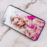 TPU+PC чохол для iPhone 7 plus / 8 plus (5.5") - Prisma Ladies, Pink