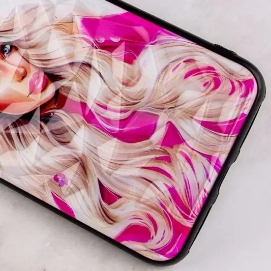 TPU+PC чохол Prisma Ladies для Apple iPhone 7 plus / 8 plus (5.5") Pink - зображення 3 