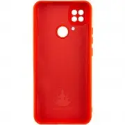 Чохол Silicone Cover Lakshmi Full Camera (A) для Xiaomi Poco C40, Червоний / Red